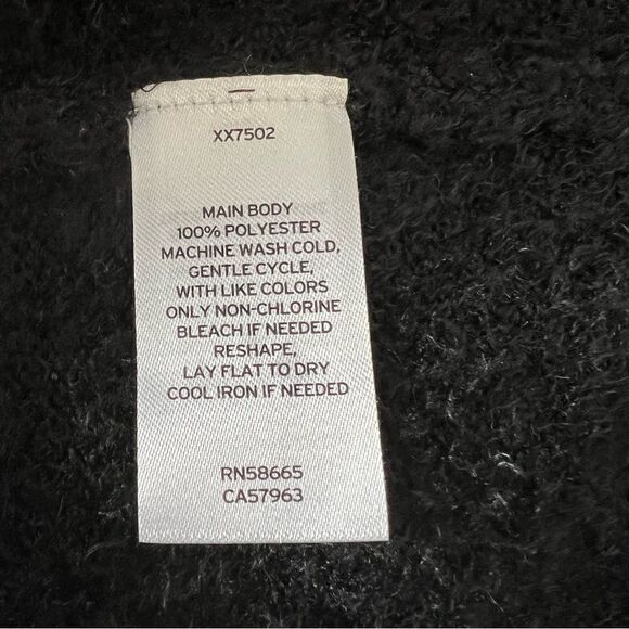 NWOT Nordstrom BP Black Fuzzy Sweater Set -- 1X - Picture 13 of 13